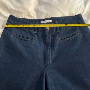 Maison Hotel Women's Wide Leg Denim Pants VIVA 70s high waist style